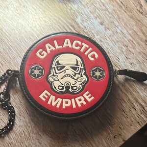 Coach Red Galactic Empire Mini Bag
